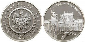 Pologne, 20 zloty, 2000, Varsovie