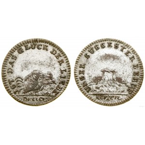 Niemcy, dreier, bez daty (1677-1716), Norymberga