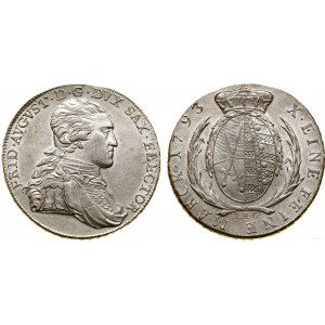 Niemcy, talar, 1793 IEC, Drezno
