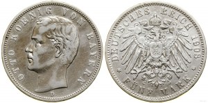Germany, 5 marks, 1903 D, Munich