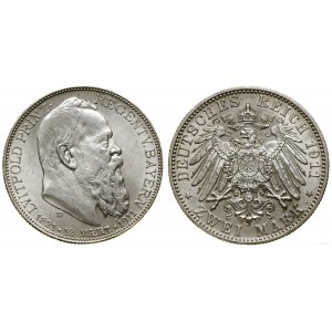 Niemcy, 2 marki, 1911 D, Monachium