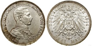 Germania, 3 marchi, 1914 A, Berlino