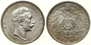 Germania, 2 marchi, 1908 A, Berlino