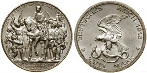 Allemagne, 2 marks, 1913, Berlin