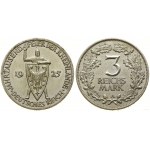 Germany, 3 marks, 1925 A, Berlin