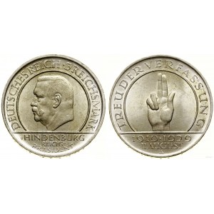 Niemcy, 3 marki, 1929 A, Berlin