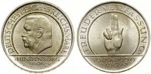 Germany, 3 marks, 1929 A, Berlin