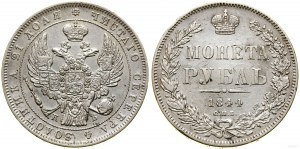 Russia, ruble, 1844, St. Petersburg