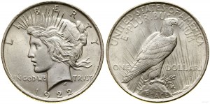 Stany Zjednoczone Ameryki (USA), dolar, 1922, Filadelfia
