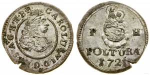 Hungary, poltura, 1721 PH