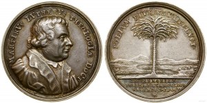 Germania, medaglia per il 200° anniversario della Riforma, 1717 (come cronogramma)