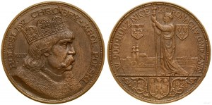 Poland, medal minted for the 900th Anniversary of the Coronation of Bolesław Chrobry, 1924, Warsaw