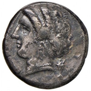CAMPANIA Neapolis - Nomos (circa 275-250 a.C.) Testa di...