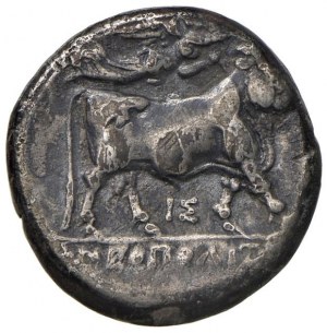 CAMPANIA Neapolis - Nomos (ca. 275-250 BC) Head of...