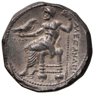 MACEDONIA Alexander III (336-323 B.C.) Tetradrachm (Ak...