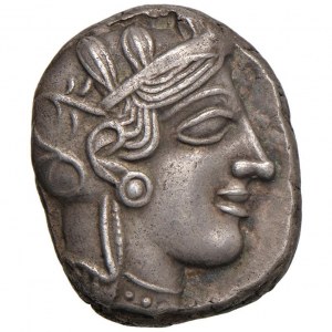 ATTICA Athènes - Tétradrachme (479-404 av. J.-C.) Tête casquée ...