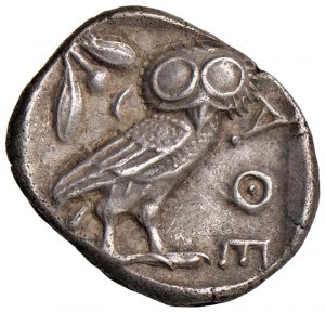 ATTICA Athènes - Tétradrachme (479-404 av. J.-C.) Tête casquée ...