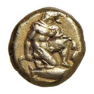 MISIA. Kyzikos. EL Hemihekte (circa 450-330 a.C.) Perse...