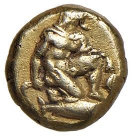MISIA. Kyzikos. EL Hemihekte (ca. 450-330 B.C.) Perse...