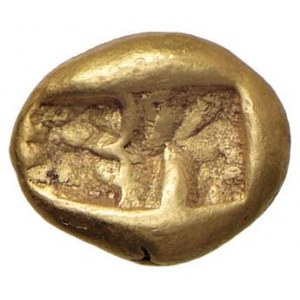 REGNO DI LIDIA Creso (circa 560-546 a.C.) - 1/3 di Statere...