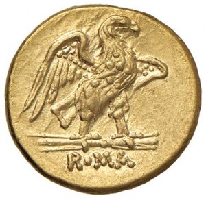 Anonymous - 60 Axes (211-208 BC) Helmeted head of Mars ...