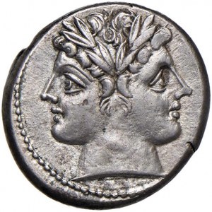 Anonymous - Didrachm (225-212 BC) Head of Janus - R/ G...