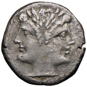 Anonymous - Didrachm (225-212 BC) Head of Janus - R/ G...