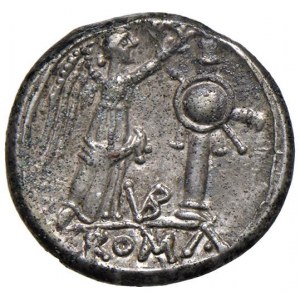 Anonime - Vittoriato (dopo il 211 a.C.) Testa di Giove ...