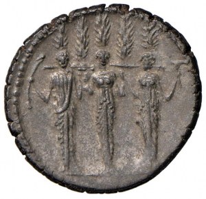 Accoleia - P. Accoleius Lariscolus - Denarius (43 BC) ...