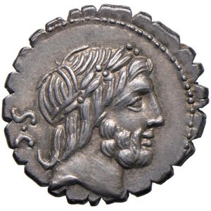 Antonia - Q. Antonius Balbus - Denario (83-82 a.C.) Tes...