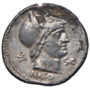 Axia - Lucius Axius L. f. Naso - Denario (71 a.C.) Test...