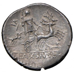 Axia - Lucius Axius L. f. Naso - Denario (71 a.C.) Test...