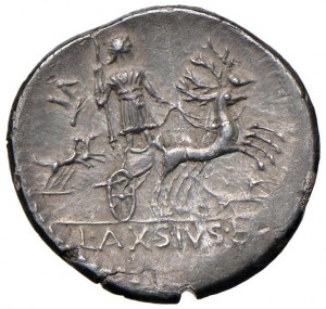 Axia - Lucius Axius L. f. Naso - Denarius (71 B.C.) Test...