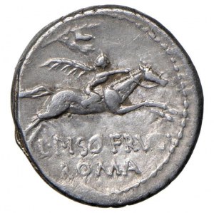 Calpurnia - L. Calpurnius Piso Frugi - Denarius (90 BC....