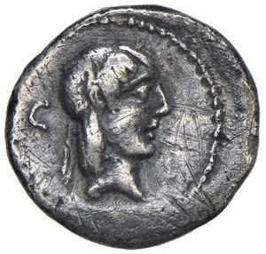 Calpurnia - L. Calpurnius Piso Frugi - Quinarius (90 B.C..