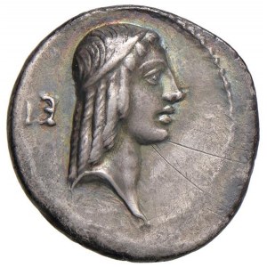 Calpurnia - C. Piso L. f. Frugi - Denario (67 a.C.) Tes...