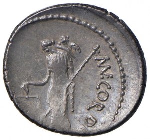 Cordia - Manlius Cordius - Denarius (46 BC) Heads of the ...
