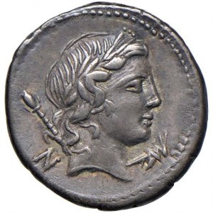 Crepusia - Pub. Crepusius - Denario (82 a.C.) Testa di ...