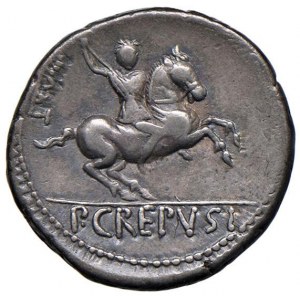 Crepusia - Pub. Crepusius - Denario (82 a.C.) Testa di ...