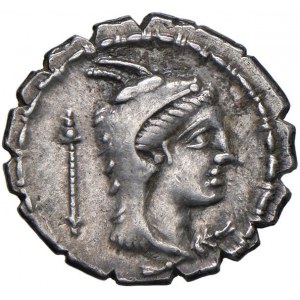 Papia - L. Papius - Denario (79 a.C.) Testa di Giunone ...