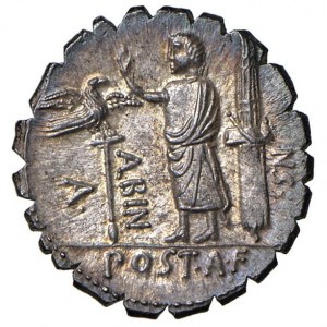 Postumia - A. Postumius A. f. Sp. n. Albinus - Denarius ...