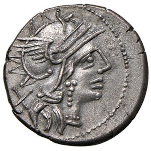 Renia - C. Renius - Denario (138 a.C.) Testa di Roma a ...