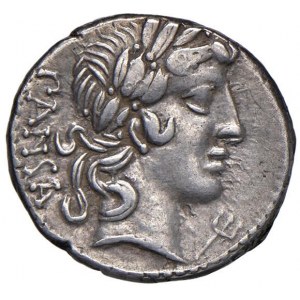 Vibia - C. Vibius C. f. Pansa - Denario (90 a.C.) Testa...