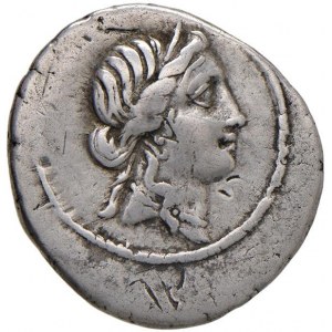 Cesare (+ 44 a.C.) Denario (zecca africana, 47-46 a.C.)...