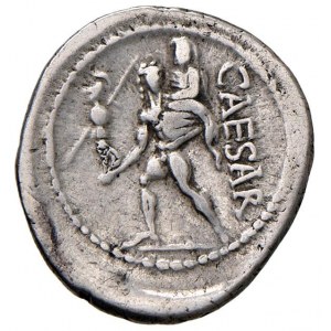 Cesare (+ 44 a.C.) Denario (zecca africana, 47-46 a.C.)...