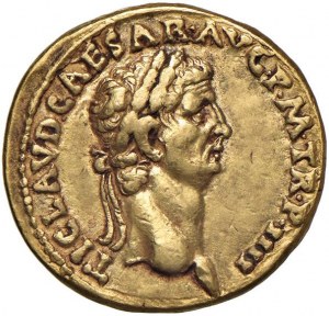 Claudius (41-54) Laureate head r. - R/ PACI AVGVSTAE,...