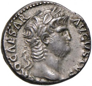 Nero (54-68) Denarius - Laureate head r. - R/ Rome ...