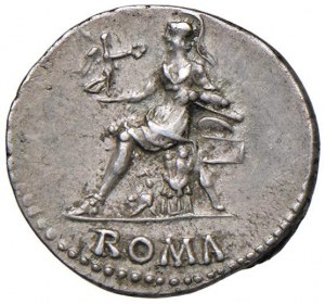 Nero (54-68) Denarius - Laureate head r. - R/ Rome ...
