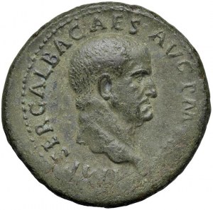 Galba (68-69 B.C.) Axis - Head to r. - R/ The Freedom st...