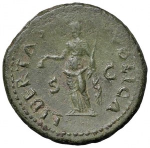 Galba (68-69 B.C.) Axis - Head to r. - R/ The Freedom st...